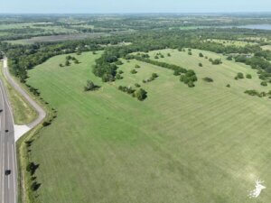 Build-Site on Pavement Close to Pomona Lake photo