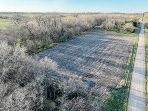 Build Site with Creek Bed, Timber & Tillable Acres – Prime Location photo