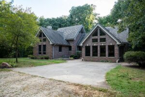 Beautiful Post and Beam Construction Home Surrounded by Mature Trees & Creek photo